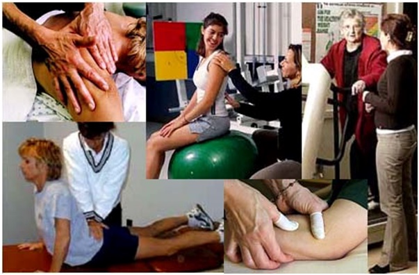 physical therapy collage